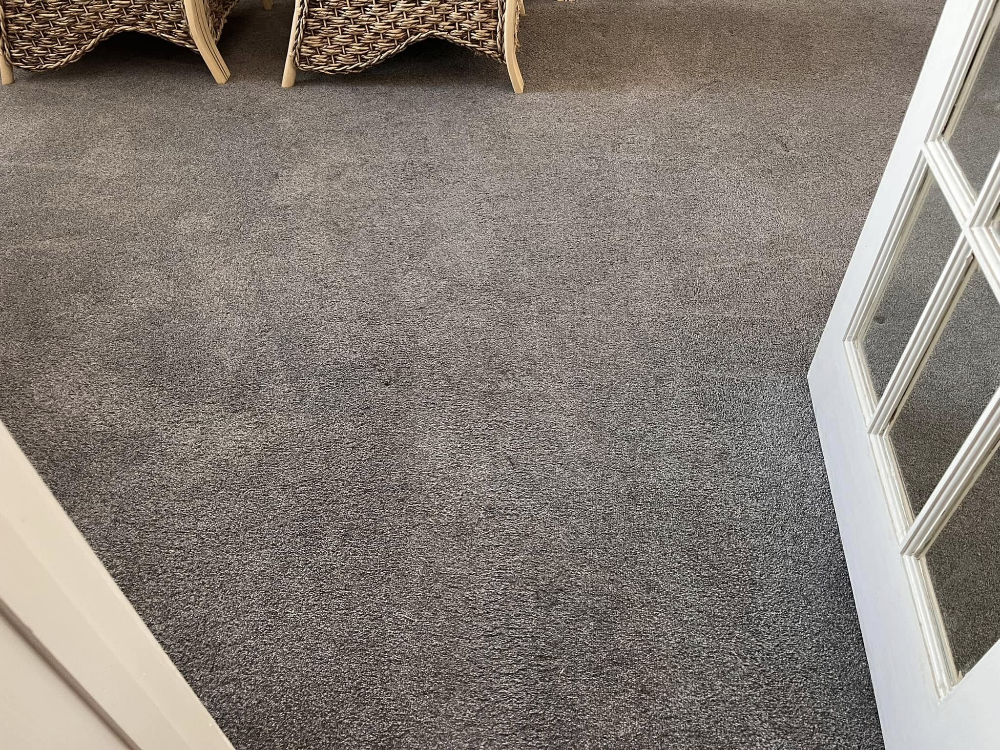 Carpet after professional cleaning